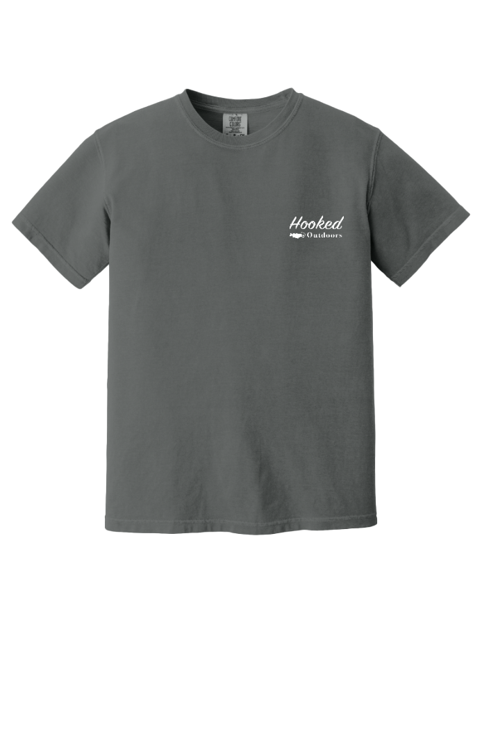 Hooked "Dark Gray" Graphic T-Shirt