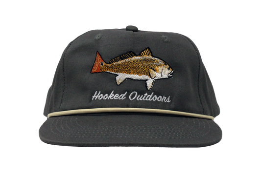 Hooked "Redfish" Rope Hat