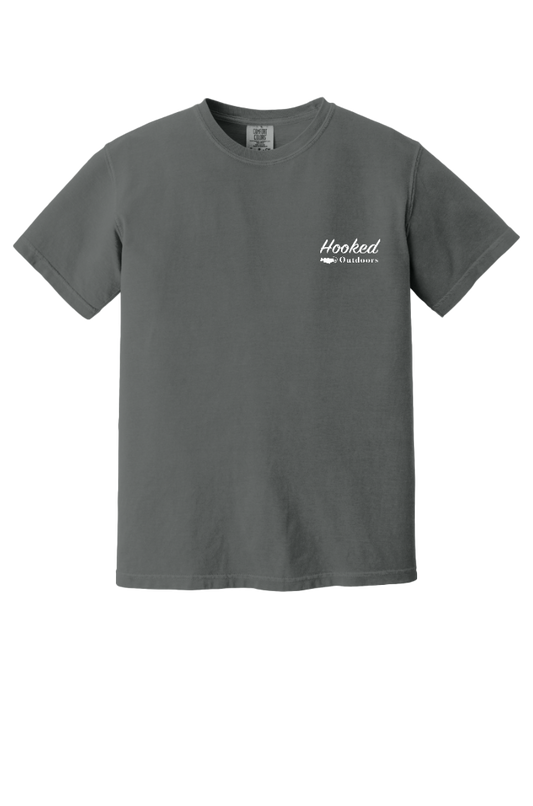 Hooked "Dark Gray" Graphic T-Shirt