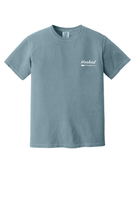 Hooked "Ice Blue" Graphic T-Shirt