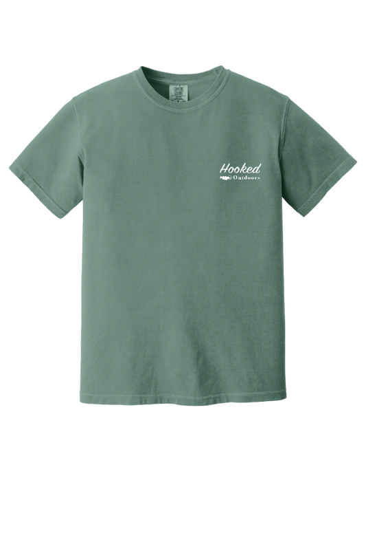 Hooked "Light Green" Graphic T-Shirt